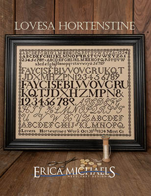 Erica Michaels Needlework Designs - Lovesa Hortenstine RRP £16.00