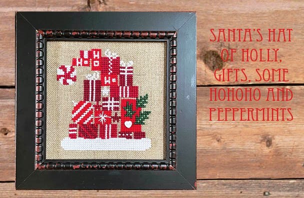 Santa's Hat of Holly Kit by Bent Creek