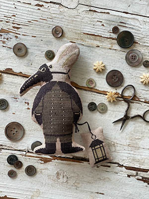 Dr Raven Animal Crackers by Stacey Nash Primitives 