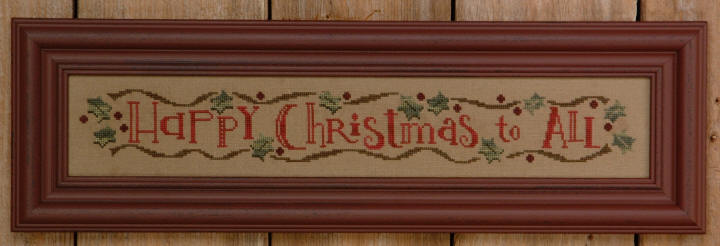 Happy Christmas Row by Bent Creek 