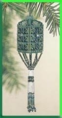 MHBT3 Willow Tassel :  Stitched and beaded Tassel Ornament  Kit   by Mill Hill 