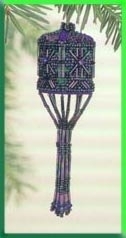 MHBT4  Rainbow Tassel :  Stitched and beaded Tassel Ornament  Kit   by Mill Hill   