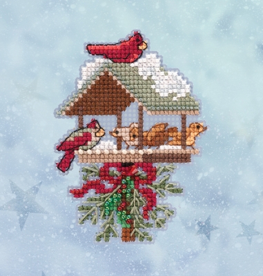 MH18-2032 Winter Feast Ornament  Kit by Mill Hill 