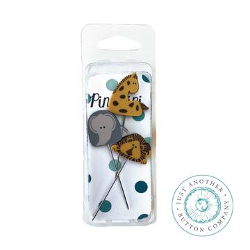 jpm436 Safari (Limited Edition) : Pin-Mini :  by Just Another Button Company 