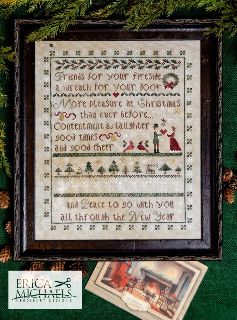  Hearthside Christmas by Erica Michaels Needlework Designs  