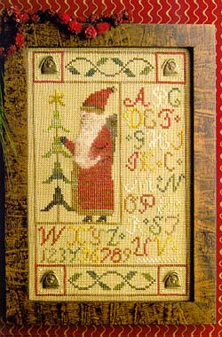 Santa Button Sampler by Homespun Elegance Ltd 