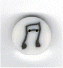 IC1041S Small Musical Notes   by Just Another Button Company 