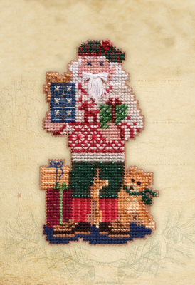 MH20-2132 Christmas Giving Santa  by Mill Hill   