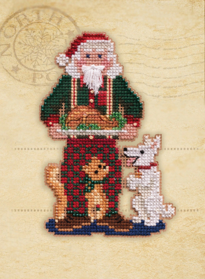 MH20-2133 Christmas Memories Santa  by Mill Hill   