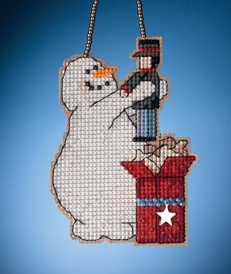 MH16-2131 Wishing Snowman  by Mill Hill  
