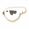  bx1005S Small Anna Bird by Just Another Button Company 