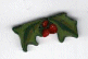 Gingerbread House 6 nh1066S Small Holly Sprig by Just Another Button Company  