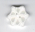 Gingerbread House 8 4442 S Small Snowflake by Just Another Button Company