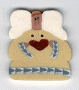 nh 1056.L Large Yellow Angel 
