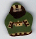 nh 1057.M Medium Green Wise Man 
