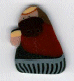 nh 1069.M Medium Red Wise Man 