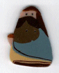 nh 1070.L Large Blue Wise Man