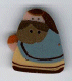 nh 1070.M Medium Blue Wise Man