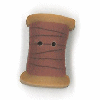 nh 1029MS Small Mulberry Spool by Just Another Button Company
