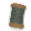 nh 1029AL Large Avocado Spool   by Just Another Button Company 