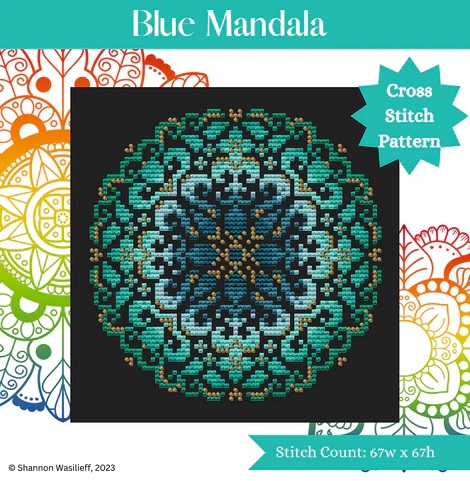 Shannon Christine - Blue Mandala