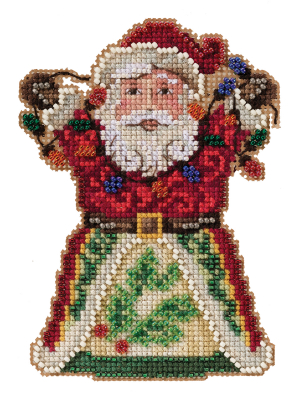 JS20-2111 Santa with lights by Mill Hill 