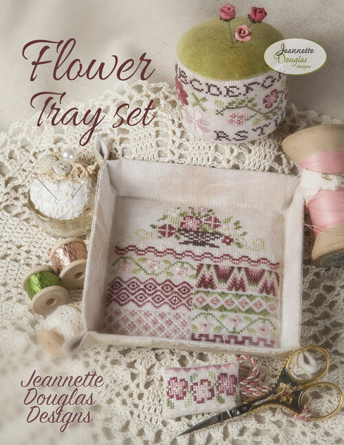 Flower Tray Set by Jeannette Douglas Designs 