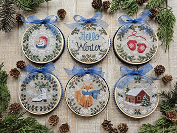 Waxing Moon Designs -  Winter Mini Rounds