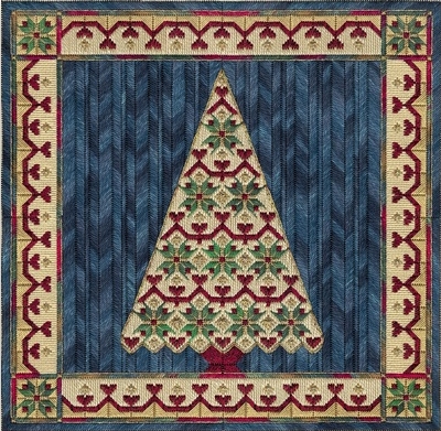Holiday Tree IV by From Nancy's Needle 