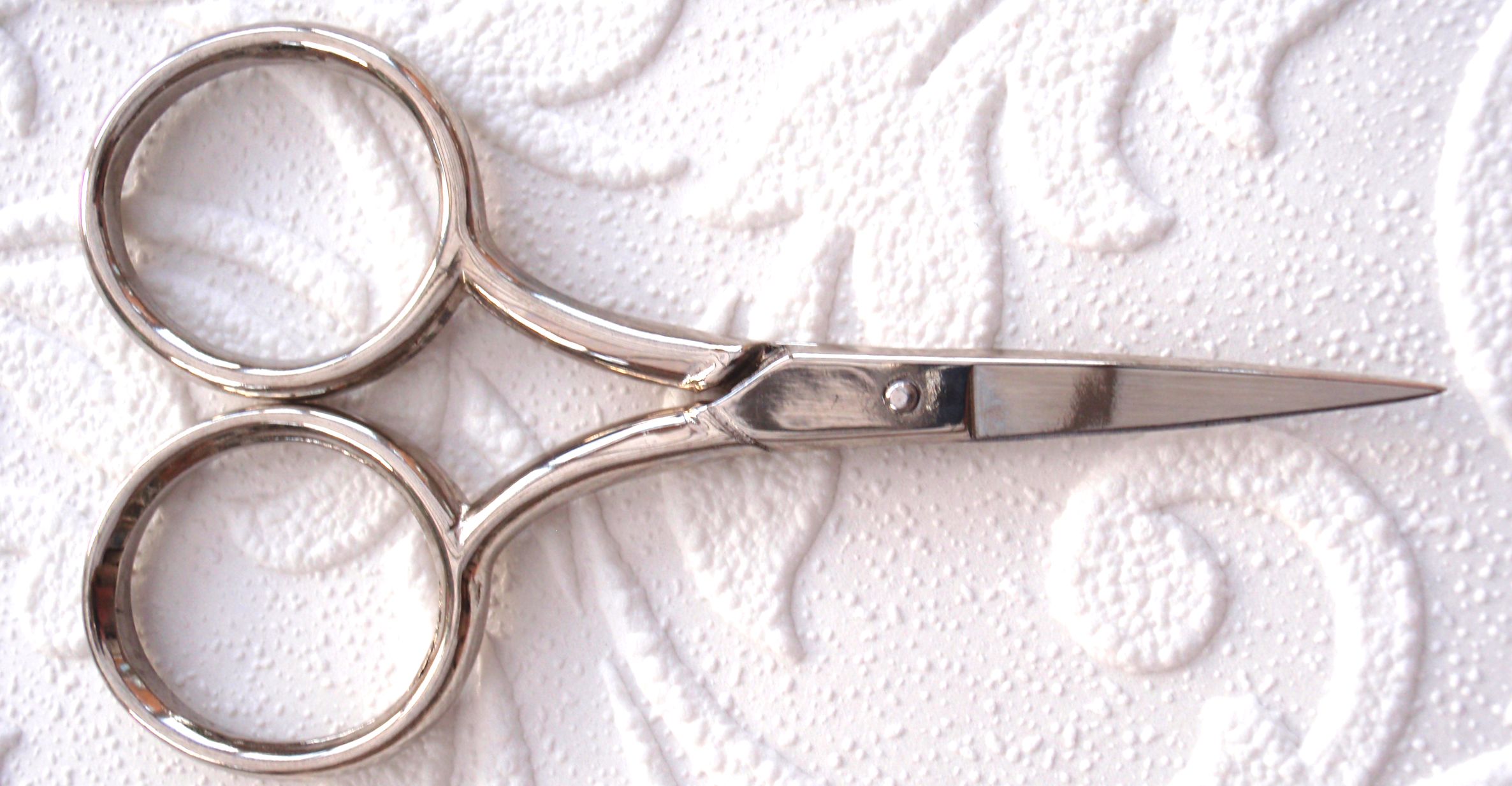 Goldwork Scissors - Mat Silver