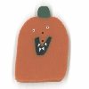 mm1007L Large Toothy Mouth Pumpkin by Just Another Button Company