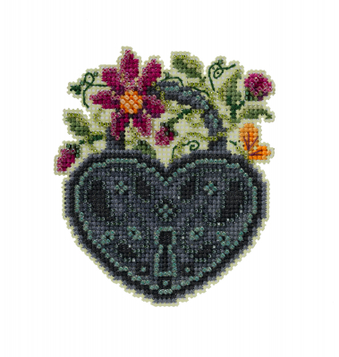 MH19-2211 - Spring Lock - Trilogy Ornament by Mill Hill