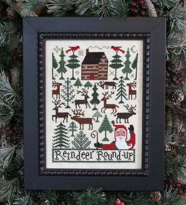 Reindeer Roundup by The Prairie Schooler  