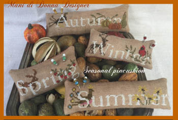 Seasonal Pincushions by  Mani di Donna 