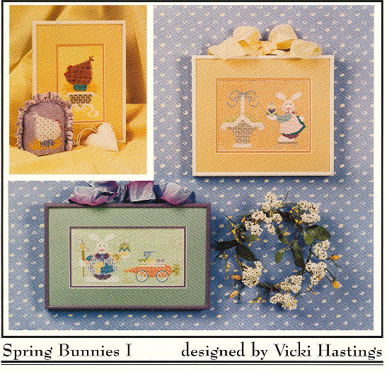 No 182 Spring Bunnies 1 by The Cricket Collection 