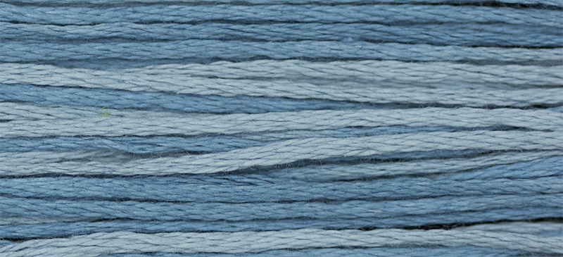 2111 Sky - 2 stranded - 45 yards by Weeks Dye Works  