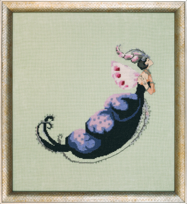 NC313 - Miss Spotted Beetle Fluttering Fashion by Nora Corbett 
