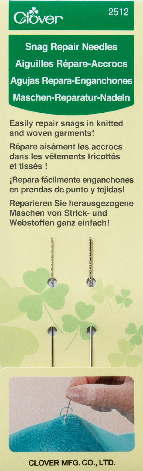 Snag Repair Needles  x 2 sizes by Clover