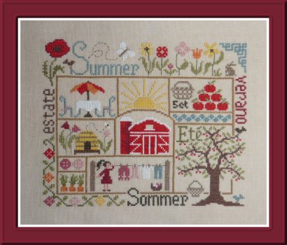 Sampler Eté - Summer by Jardin Prive' 