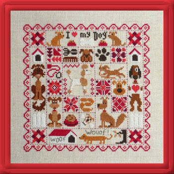 Patchwork Aux Chiens by Jardin Prive'  