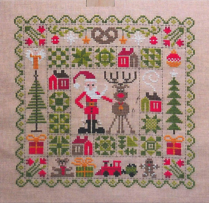 Patchwork De Noel by Jardin Prive'    