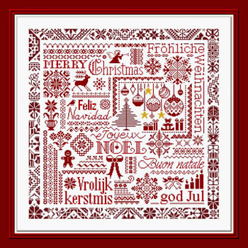 Red Christmas by Jardin Prive'  