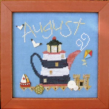 August Tea Pot by Just Another Button Company