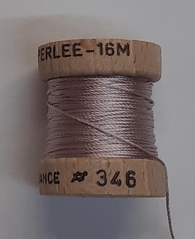346 Purple, Pale  Perlée Baby by  Au Ver à Soie Soie 