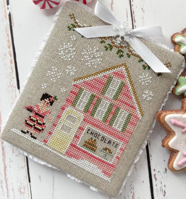 8 Spanish Chocolate Shop - Nutcracker Village  by Country Cottage Needleworks 