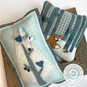 Winter Woods 1 & 2 : Frosty Forest - January 15, 2022  by Just Another Button Company 