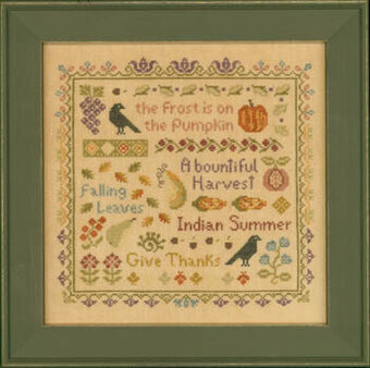 Antique Autumn Sampler by Elizabeth's Needlework Designs 