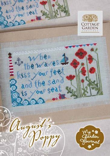 My Garden Journal - August's Poppy  by Cottage Garden Samplings 