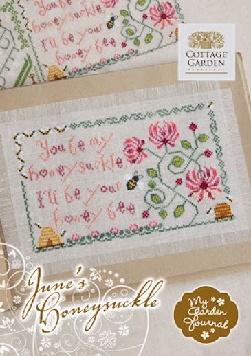 My Garden Journal  - June Honeysuckle by Cottage Garden Samplings 