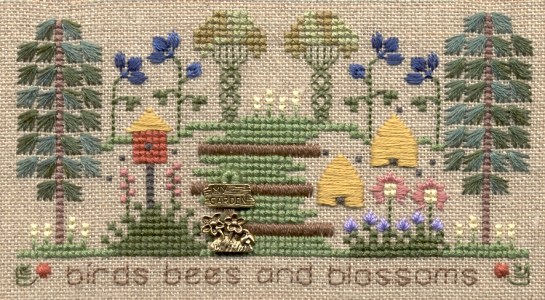 Bird & Bees by Elizabeth's Needlework Designs RRP £9.60 Only 1 in stock Not able to reorder